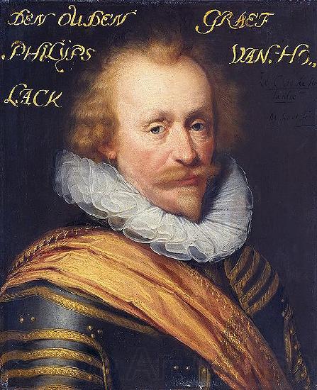 Jan Antonisz. van Ravesteyn Portrait of Philips, count of Hohenlohe zu Langenburg.